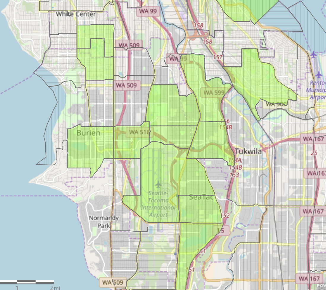 New Opportunity Zones include North Highline, Burien and SeaTac ...